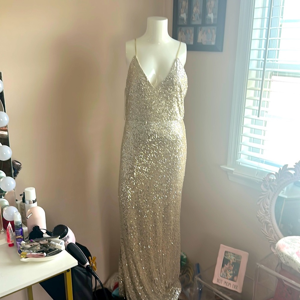 Sequin Gown - image 4